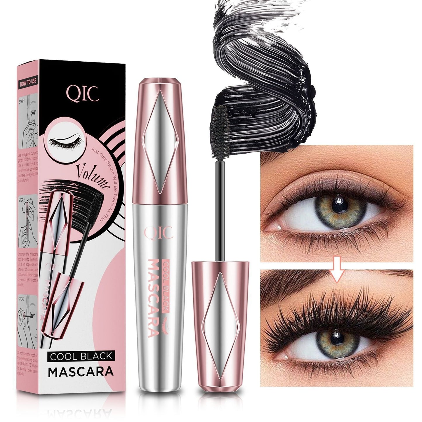 QIC Rose Silver Mascara