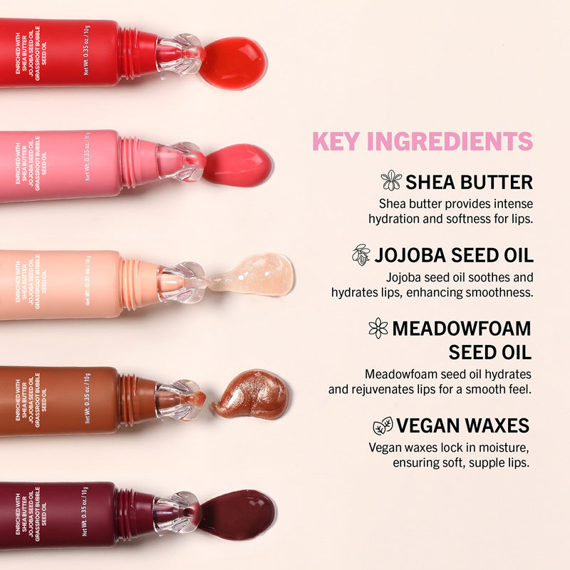 Polypeptide Lip Gloss Yellow Oil Moisturizing Liquid Moisturizing