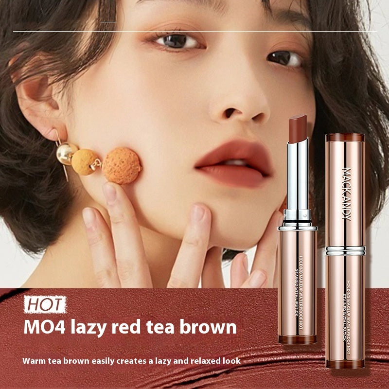 Non-fading Makeup Waterproof No Stain On Cup Lipstick