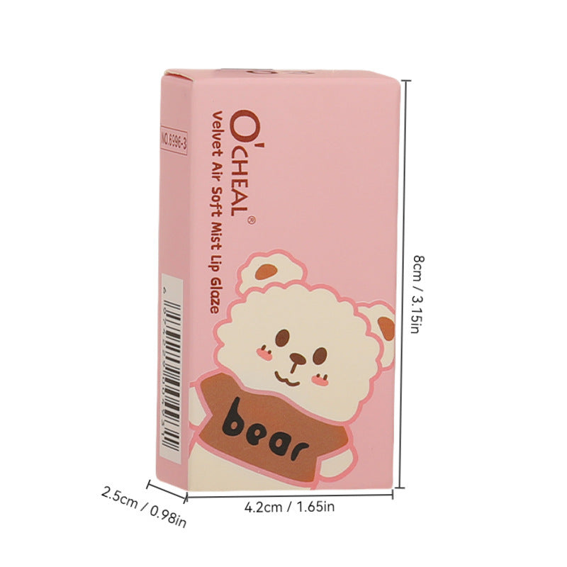 Matte Finish Velvet Lip Lacquer Easy To Color