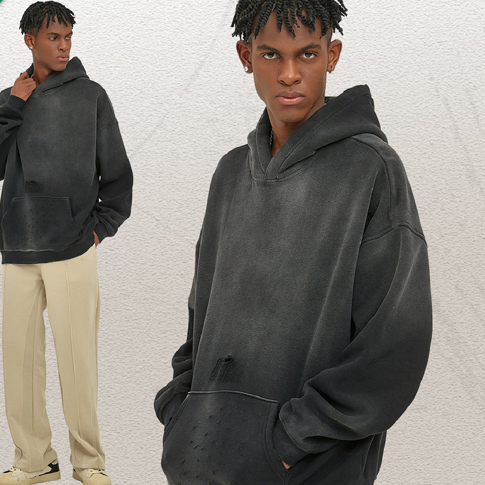 Edging Fashion Brand Hooded Sweater For Men