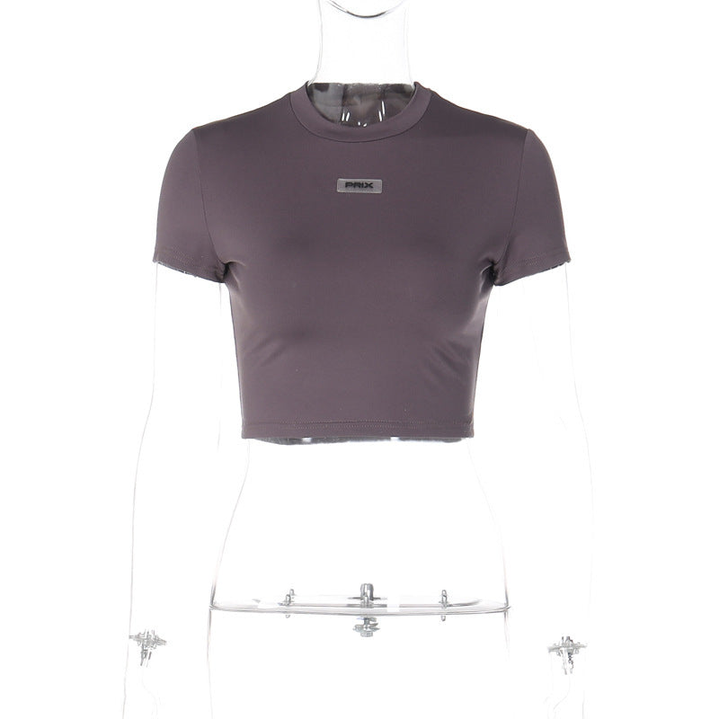 Women's Street Trendy Super Short Cropped Top