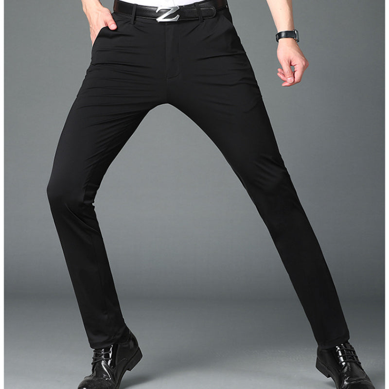 Fashion Casual Pants Summer Ice Silk Men