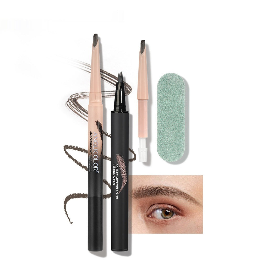 Liquid Water Eyebrow Pencil Sets Of Boxes Smooth Discoloration Resistant