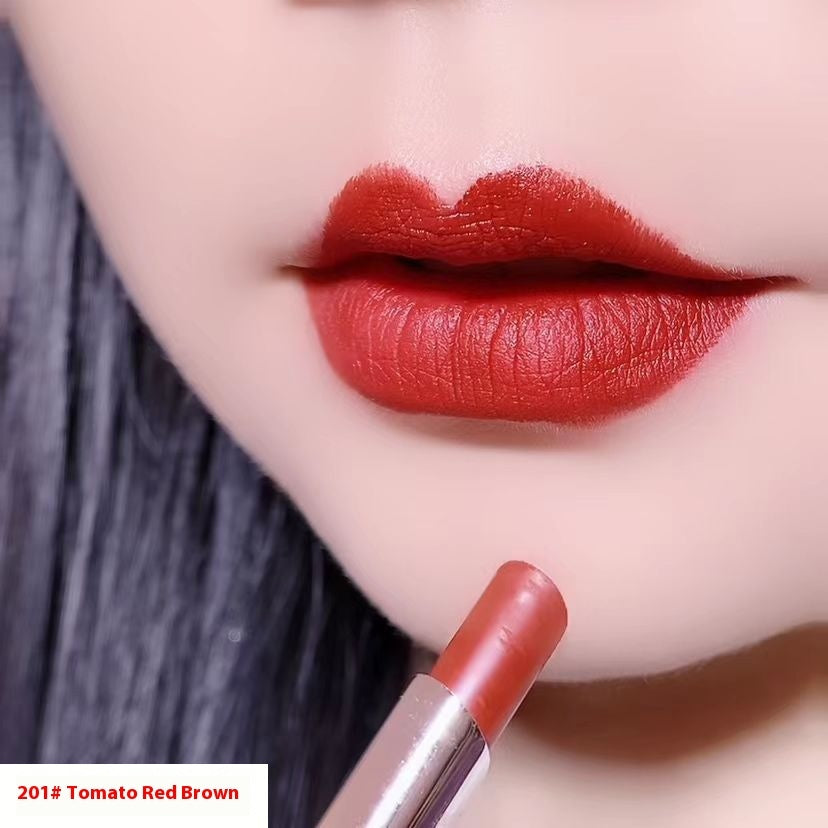 Waterproof Thin Tube Long-lasting Lock Color No Stain On Cup Lipstick
