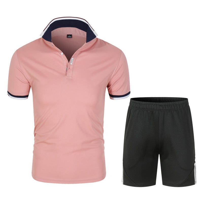 POLO Shirt Shorts Sports Suit