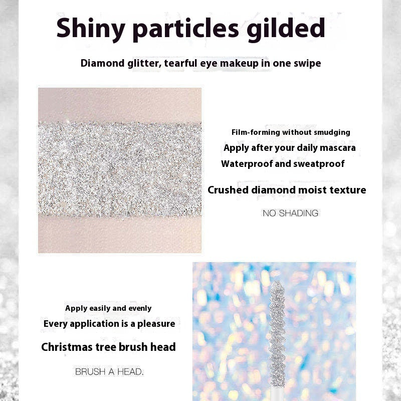 Shining Diamond In The Debris Mascara Sequins Sweat-proof