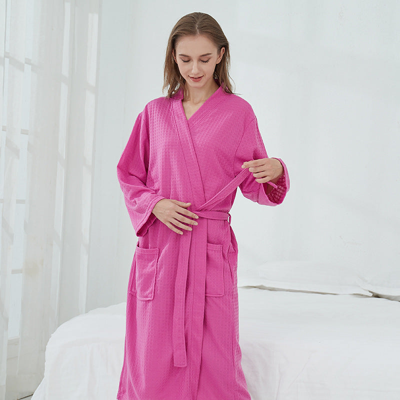 Couple Robes Sleepwear Women Men Loungewear Bathrobe