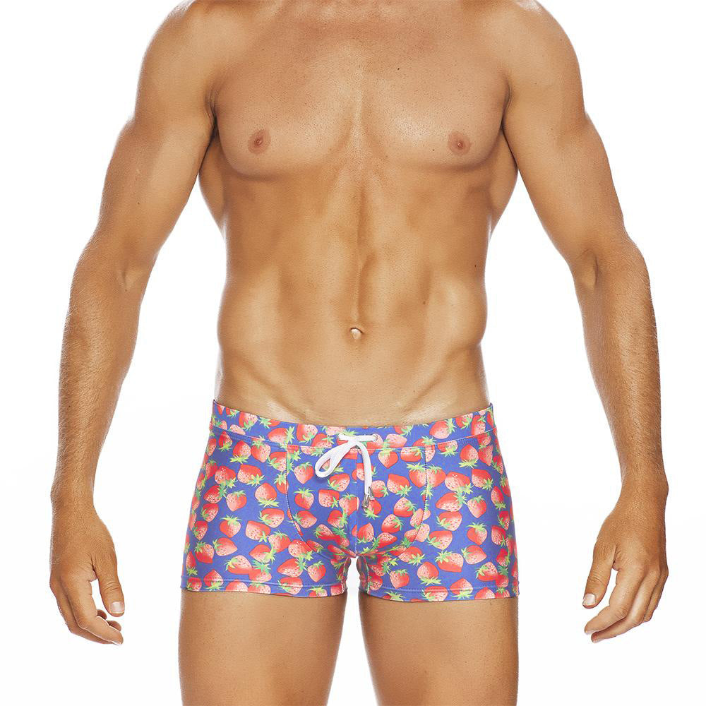 Fashion Boxer Swimming Trunks Men
