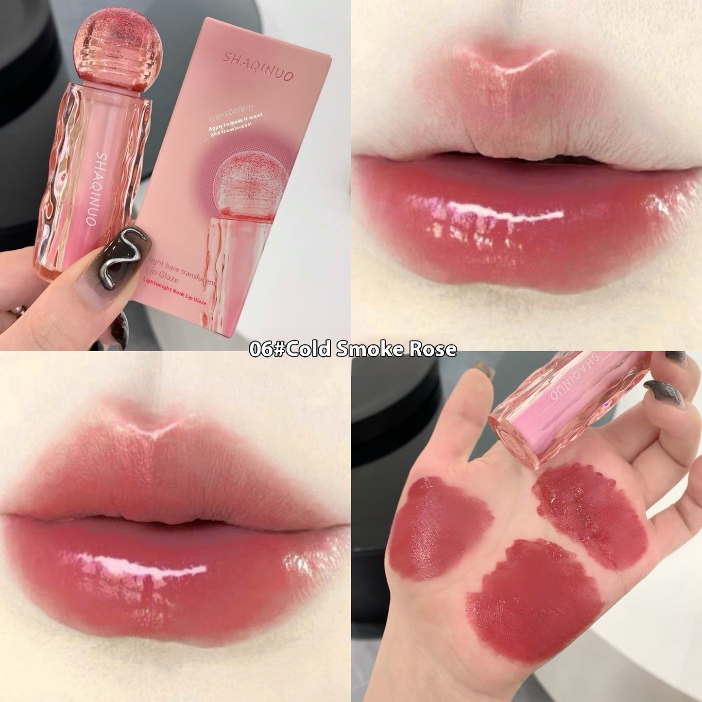 Light Bare Permeable Light Lip Lacquer Mirror Moisturizing Lip Gloss