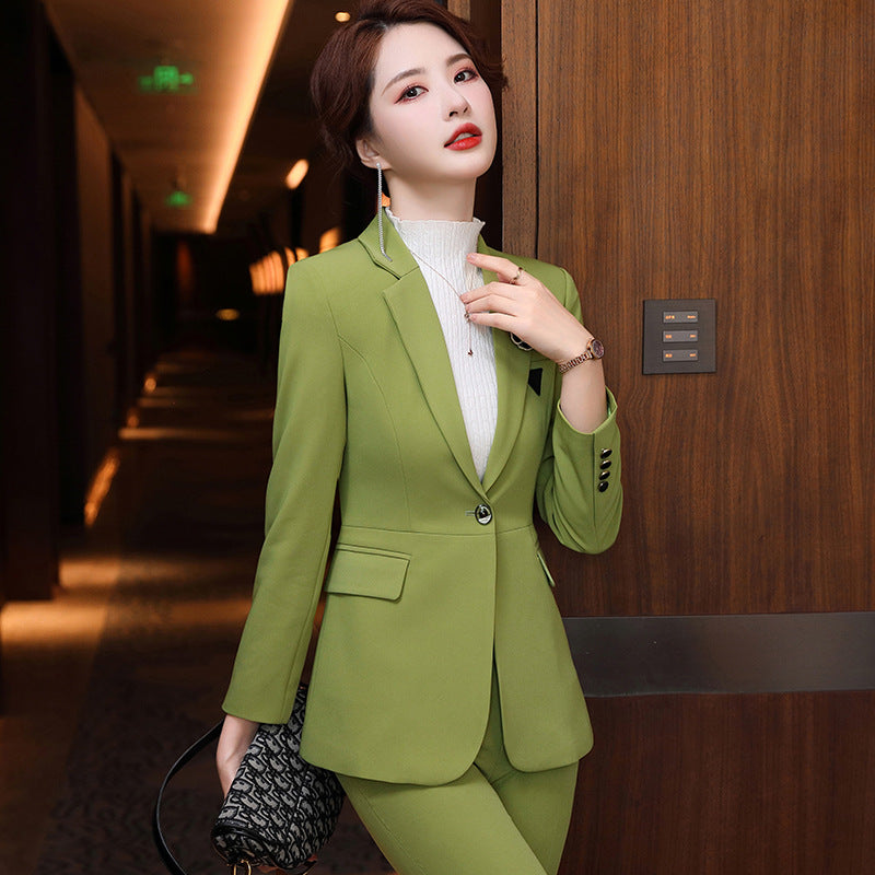 Korean Style Fashion Temperament Business Wear Overalls Women