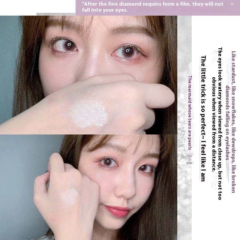 Shining Diamond In The Debris Mascara Sequins Sweat-proof