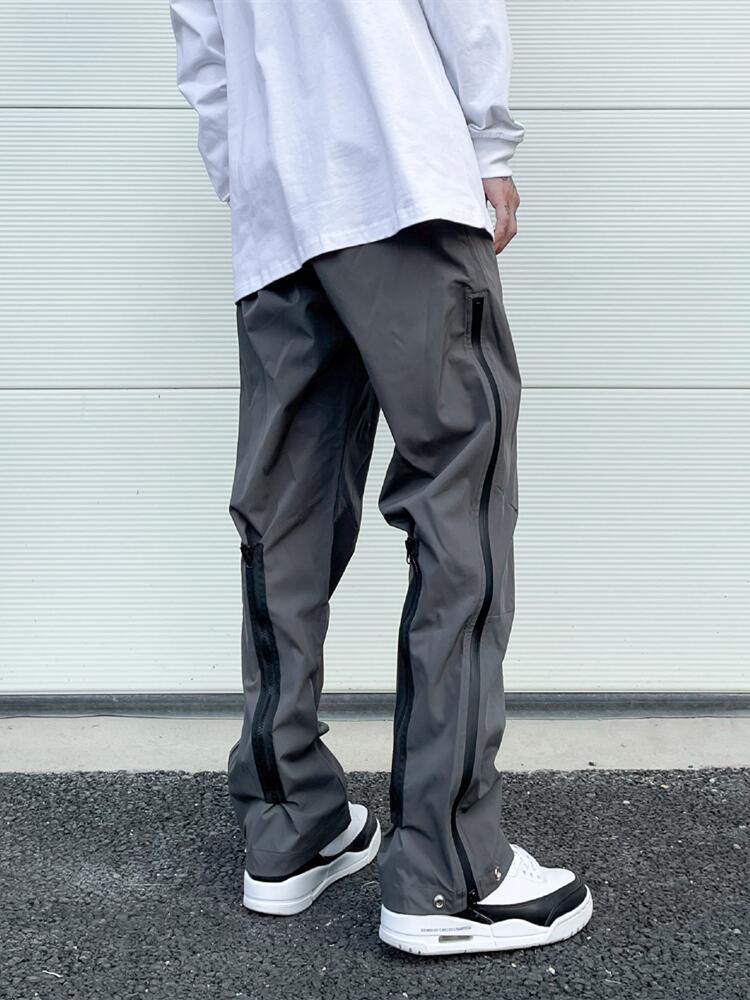 Zipper Straight Cargo High Street Pants