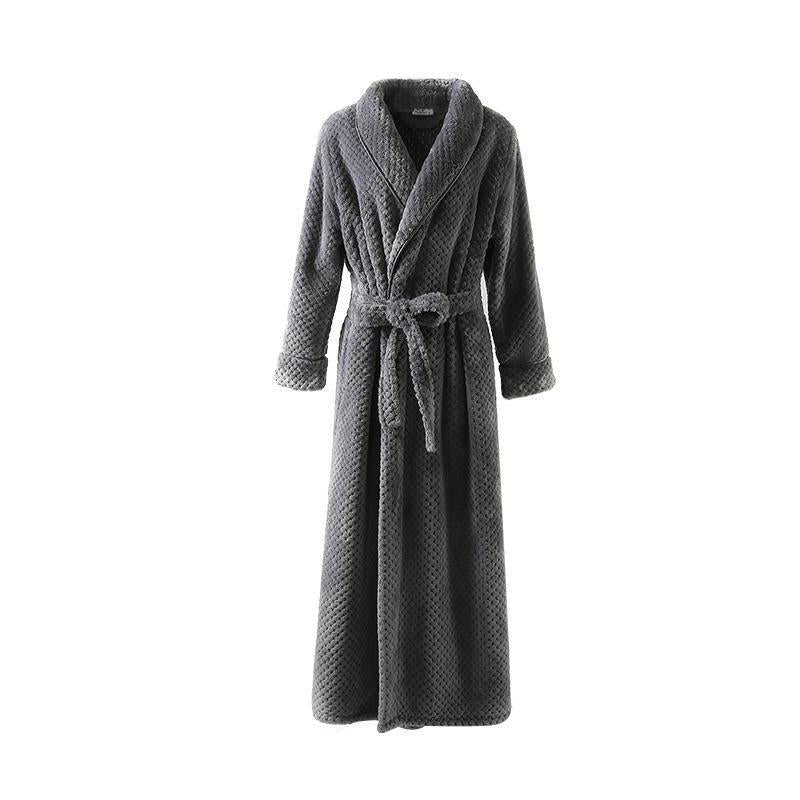 Gown Women Winter Warm Bathrobe Pajamas