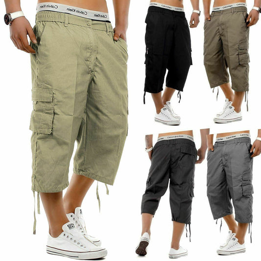 Summer Men's 7-point Multi-pocket Military Pants Cross-border Men