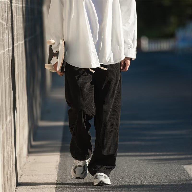 Men's Loose Leisure Corduroy Pants