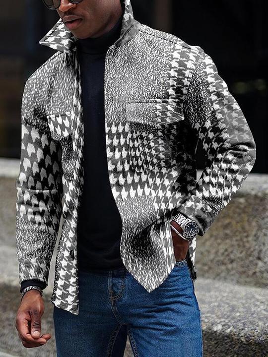 Men's Casual All-match Handsome Jacket Coat