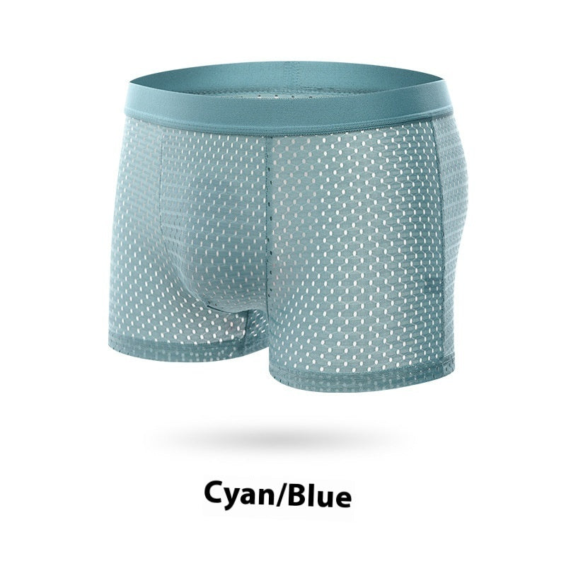 Ice Silk Mesh Men's Underwear