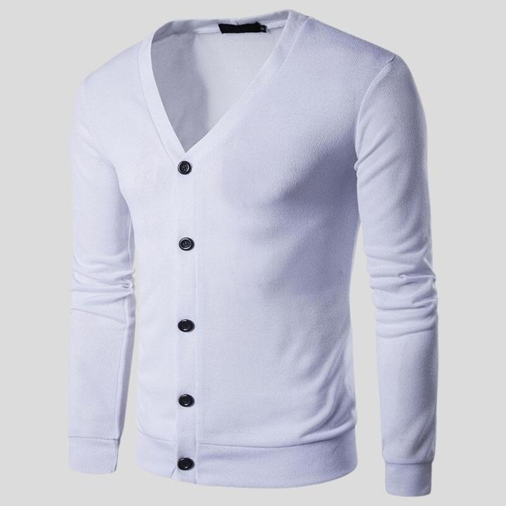 Fashion Simple Casual Men's Sweater Jacket