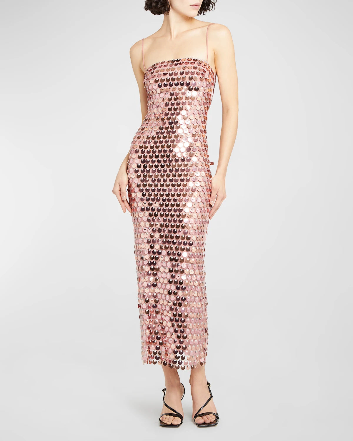 Fashion Lady Sequin Irregular Dress