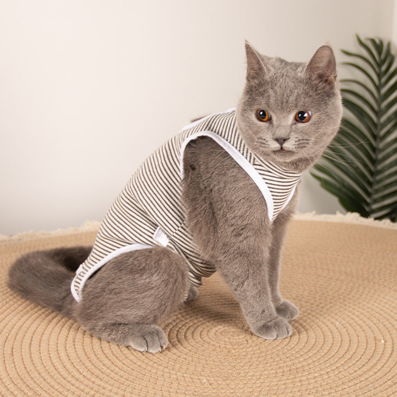 Wholesale Pet Sterilization Clothing Anti-licking Anti-stripping Post-weaning Dog Cat Clothes Cat Sterilization