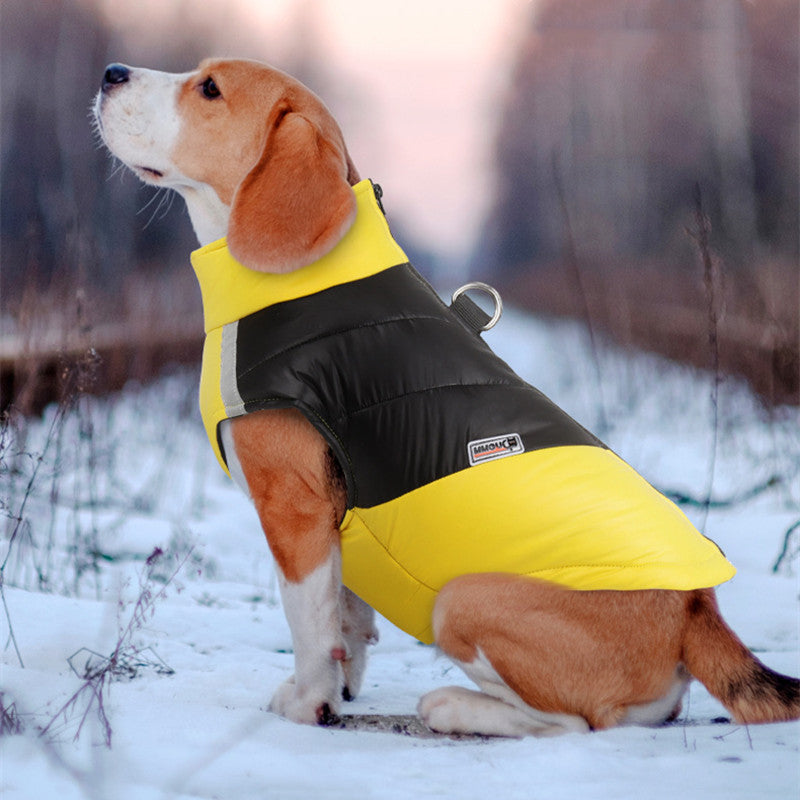 Pet Clothing Waterproof Reflective Dog Clothes Warm