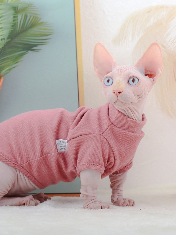 Hairless Cat Clothes Autumn And Winter Dralon Base