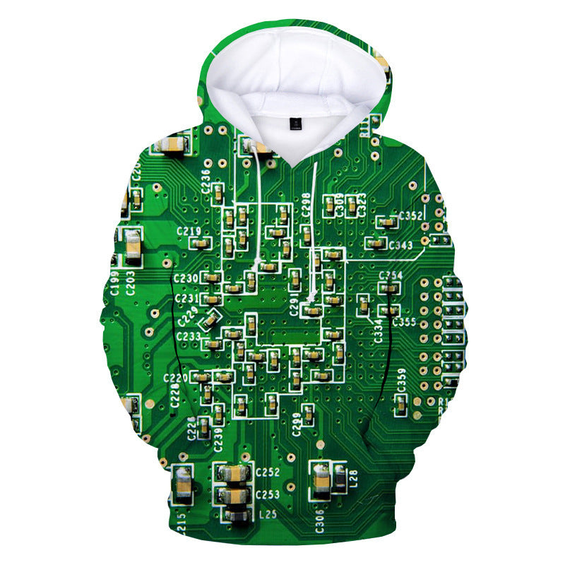 3D Digital Printing Hoodie Men