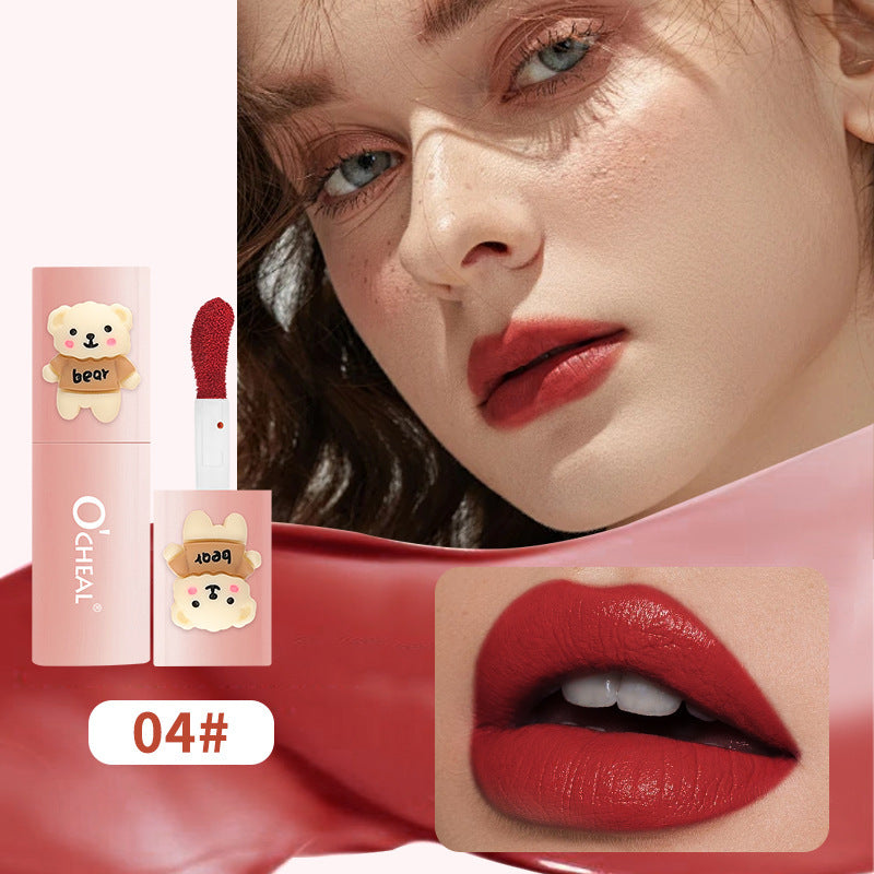 Matte Finish Velvet Lip Lacquer Easy To Color