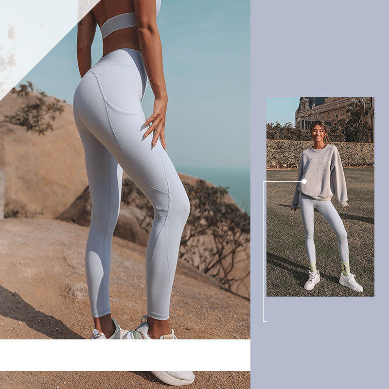 Summer New Shockproof Sports Underwear Women Stretch Tight Yoga Pants Running Fitness Suit