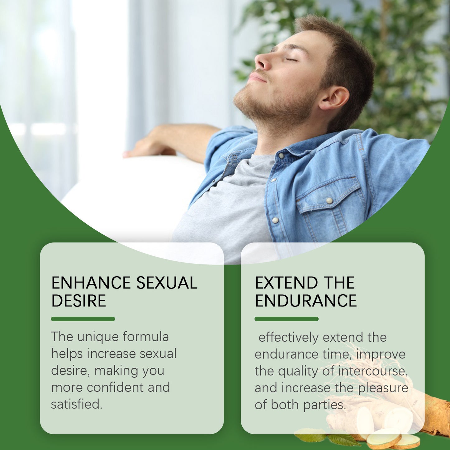 Ginseng Gentle Nourishing Care Male Body Massage Neck Cream